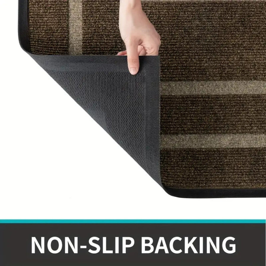 Dirt Trapper Entry Mat Washable Indoor Outdoor Doormat-Rugs & Mats > Door Mats-casanuva-casanuva