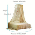 Dome Mosquito Net with Glowing Butterfly Decoration-Bedding & Bath > Bedding Sets-casanuva-casanuva