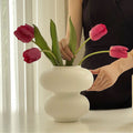 Donut Vase Flower Arrangement Set-Home Decor > Vases-casanuva-casanuva