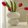 Donut Vase Flower Arrangement Set-Home Decor > Vases-casanuva-casanuva