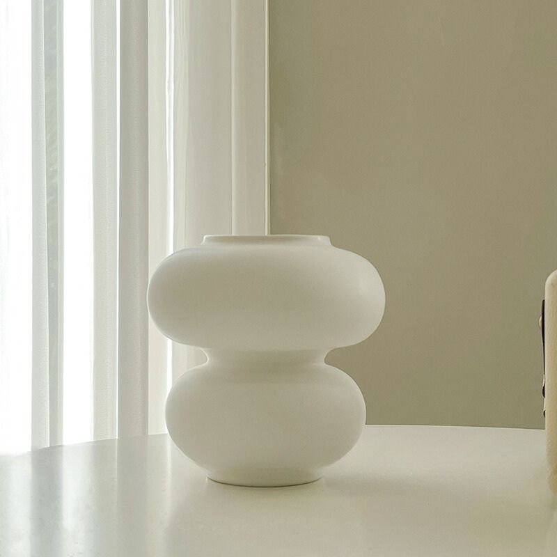 Donut Vase Flower Arrangement Set-Home Decor > Vases-casanuva-casanuva