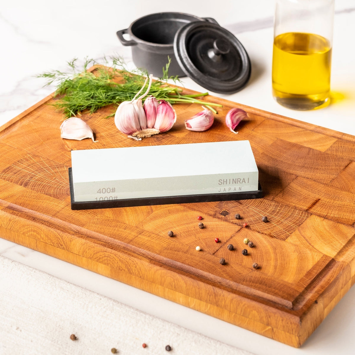 Double Sided Sharpening Stone 1000 Grit 4000 Grit-Kitchen & Dining > Cooking Utensils-casanuva-casanuva