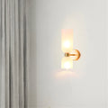 DualBeam LED wall light with double glass head for modern hallways-Lighting > Wall Lights-casanuva-casanuva