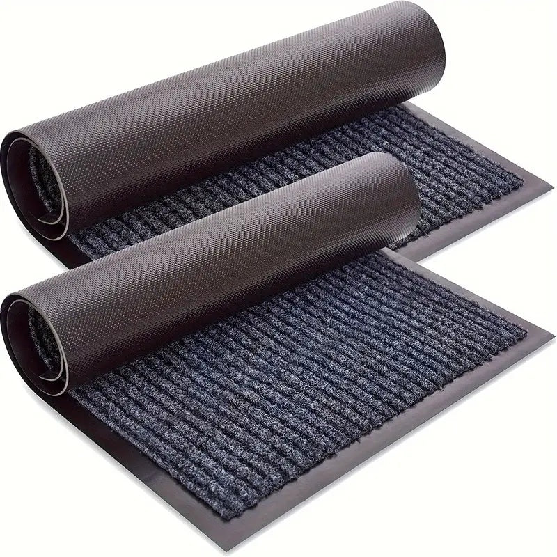 Durable Striped Door Mat-Rugs & Mats > Door Mats-casanuva-16"x24"-casanuva