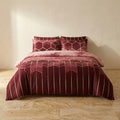 Duvet Cover Set 3 Piece Golden Cosmo Design-Bedding & Bath > Bedding Sets-casanuva-casanuva
