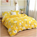 Duvet Cover Set Yellow Blossom 3 Piece-Bedding & Bath > Bedding Sets-casanuva-Full-casanuva