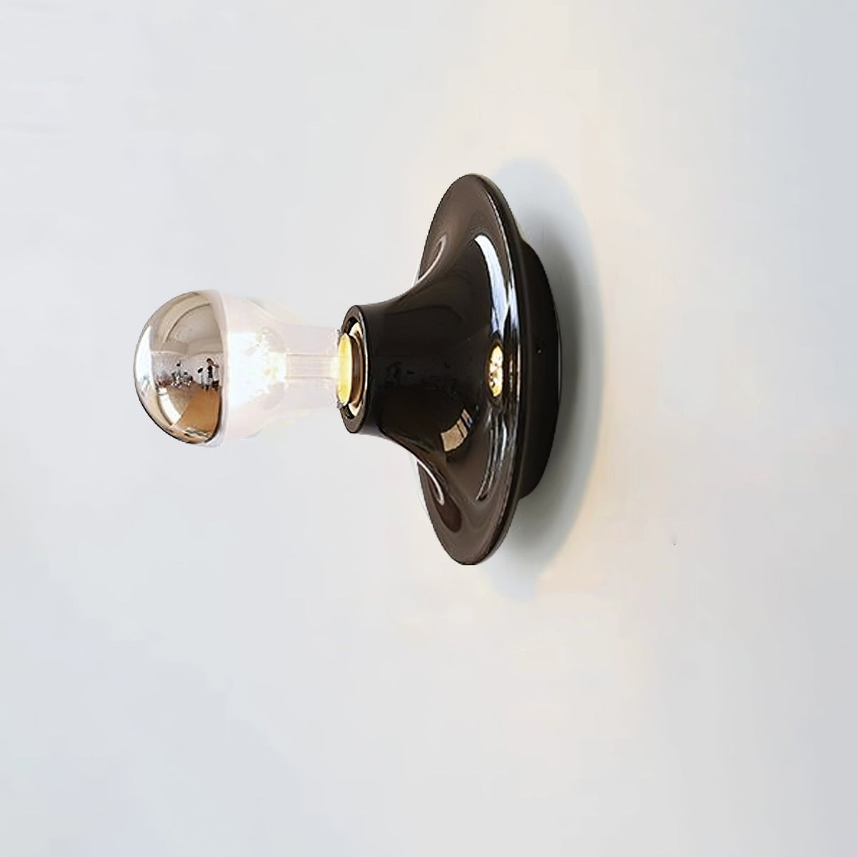 Eclipta LED Wall Sconce with Adjustable Arm-Lighting > Wall Lights-casanuva-∅ 15cmx15cm-Black-casanuva