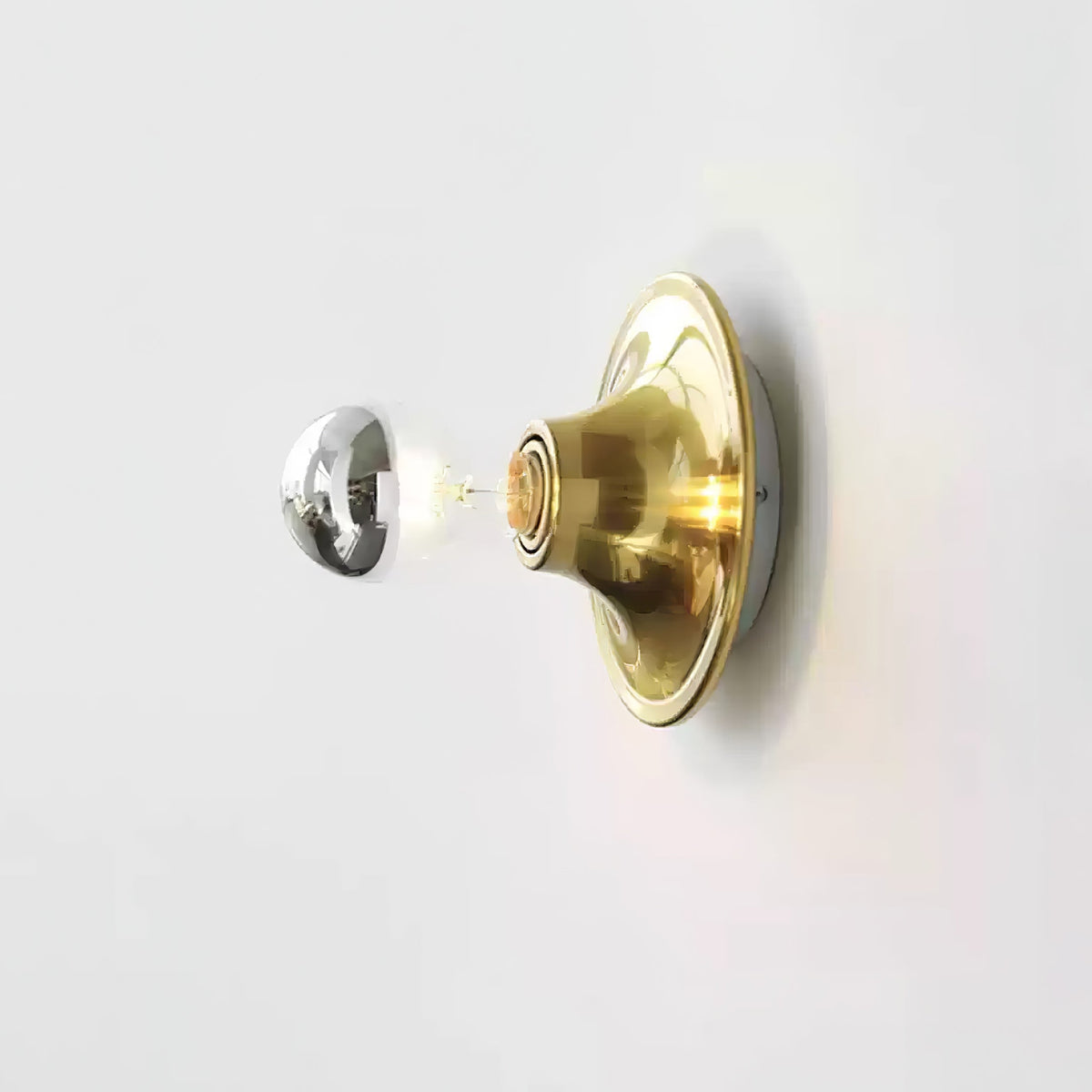 Eclipta LED Wall Sconce with Adjustable Arm-Lighting > Wall Lights-casanuva-∅ 15cmx15cm-Gold-casanuva