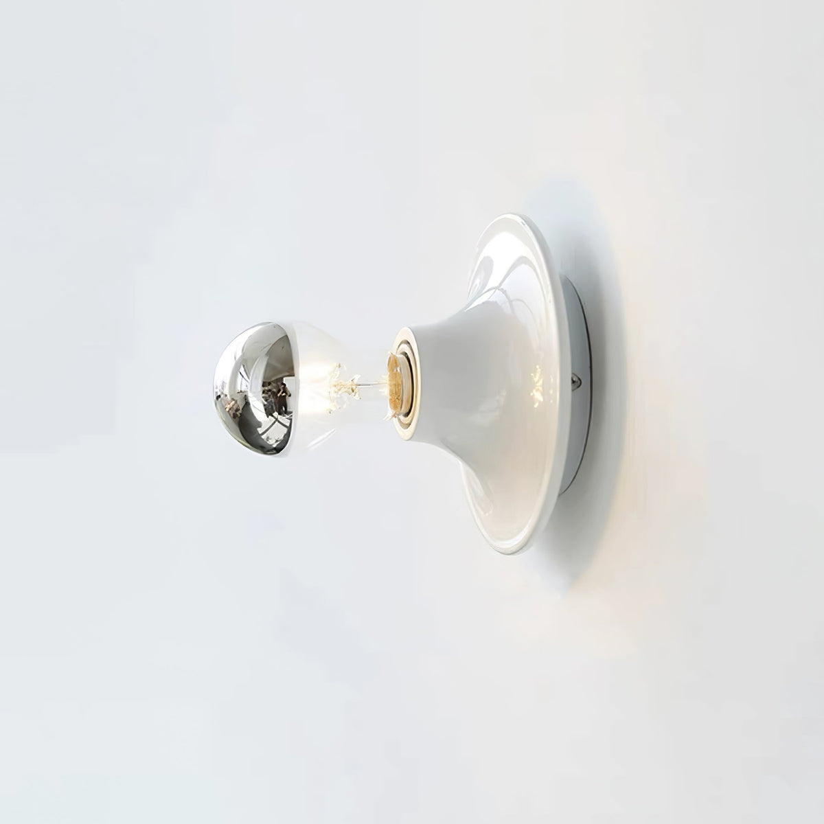 Eclipta LED Wall Sconce with Adjustable Arm-Lighting > Wall Lights-casanuva-∅ 15cmx15cm-White-casanuva