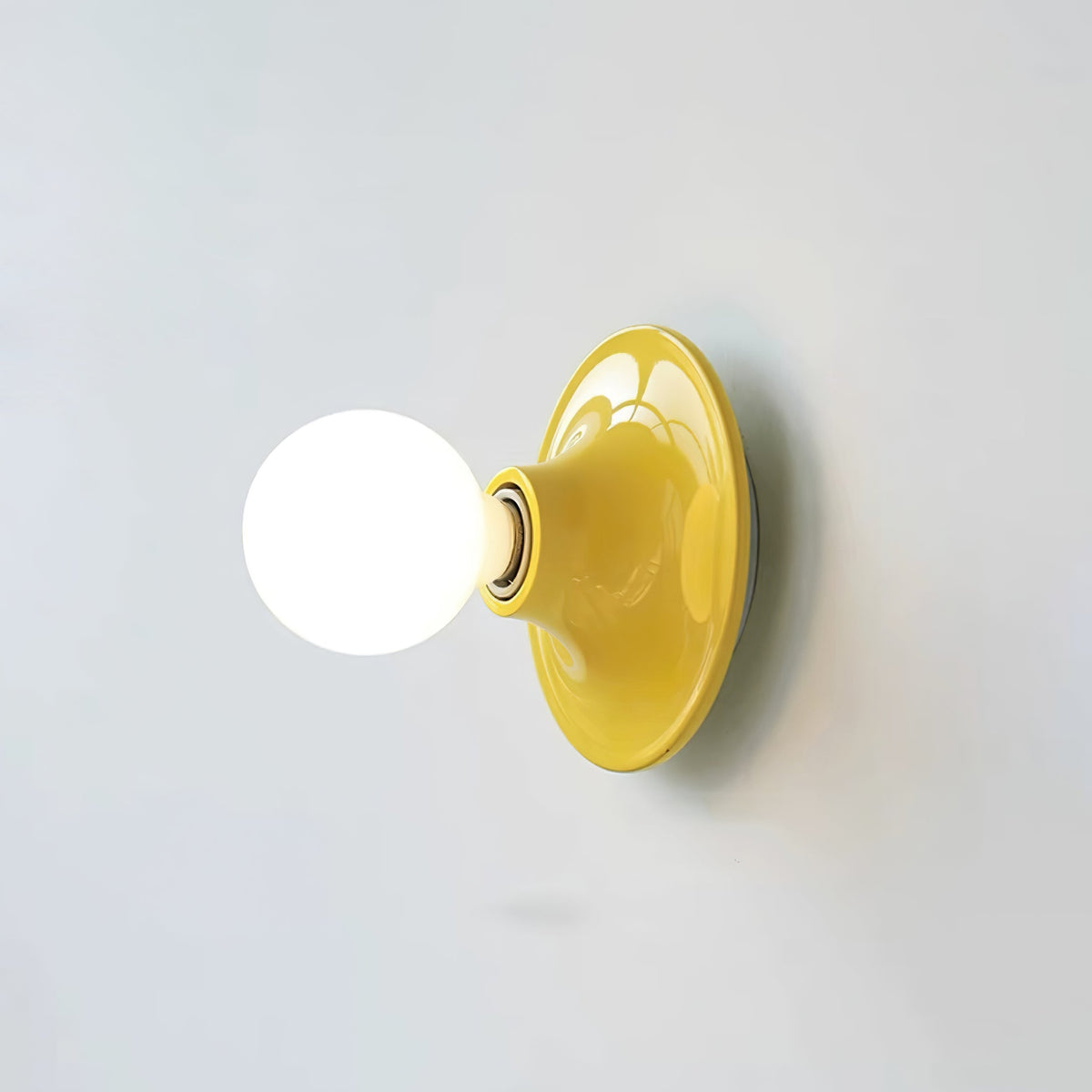 Eclipta LED Wall Sconce with Adjustable Arm-Lighting > Wall Lights-casanuva-15cmx15cm-Yellow-casanuva
