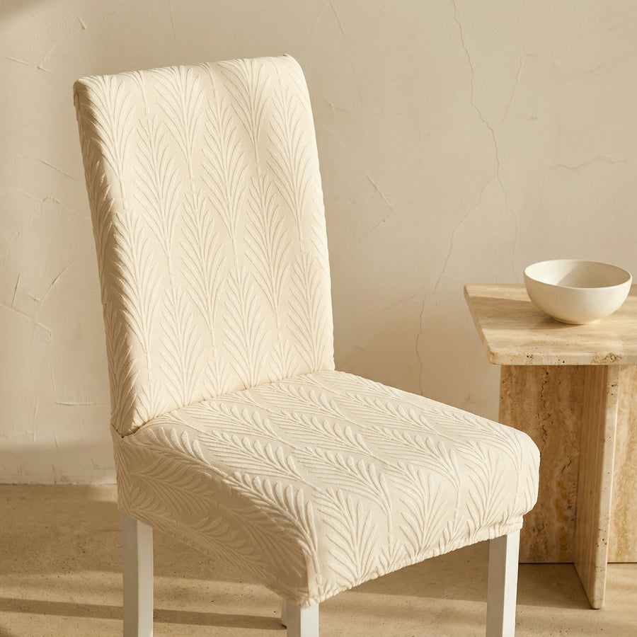 Elastic Jacquard Chair Cover-Covers & Textiles > Chair Covers-casanuva-casanuva
