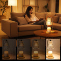 Electric Candle Warmer Table Lamp with Dimmer and Timer-Lighting > Table Lamps-casanuva-casanuva