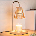 Electric Candle Warmer Table Lamp with Dimmer and Timer-Lighting > Table Lamps-casanuva-Amber-casanuva