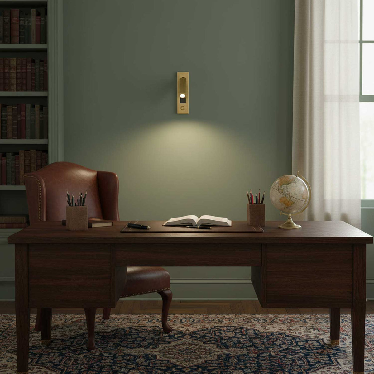 Embedded Bedside Light Fixture-Lighting > Table Lamps-casanuva-casanuva