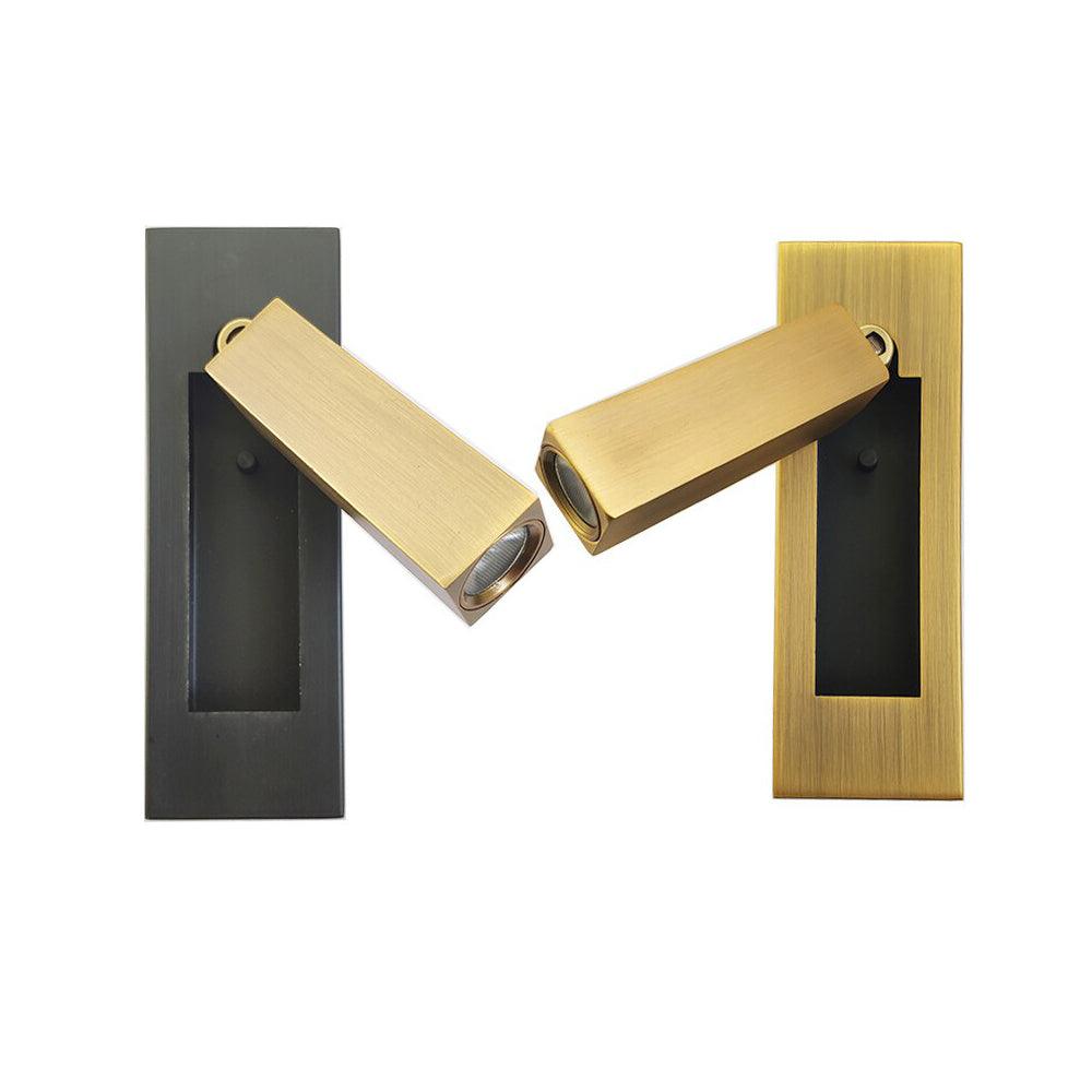 Embedded Bedside Light Fixture-Lighting > Table Lamps-casanuva-casanuva