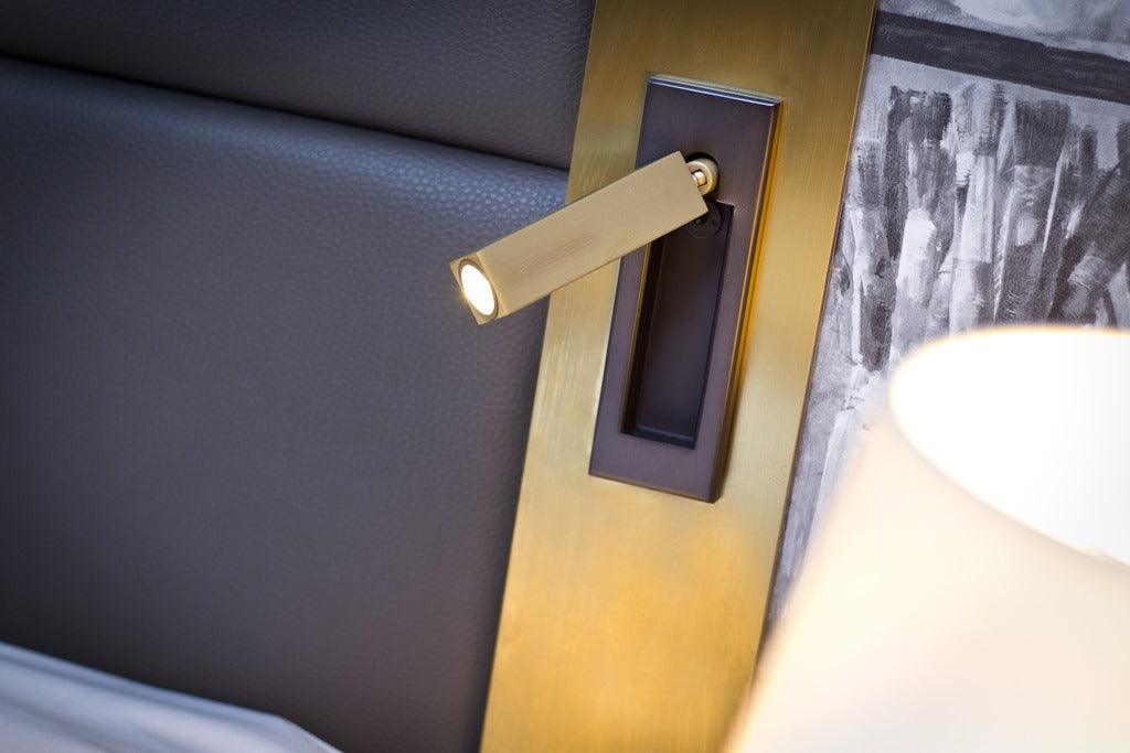 Embedded Bedside Light Fixture-Lighting > Table Lamps-casanuva-casanuva