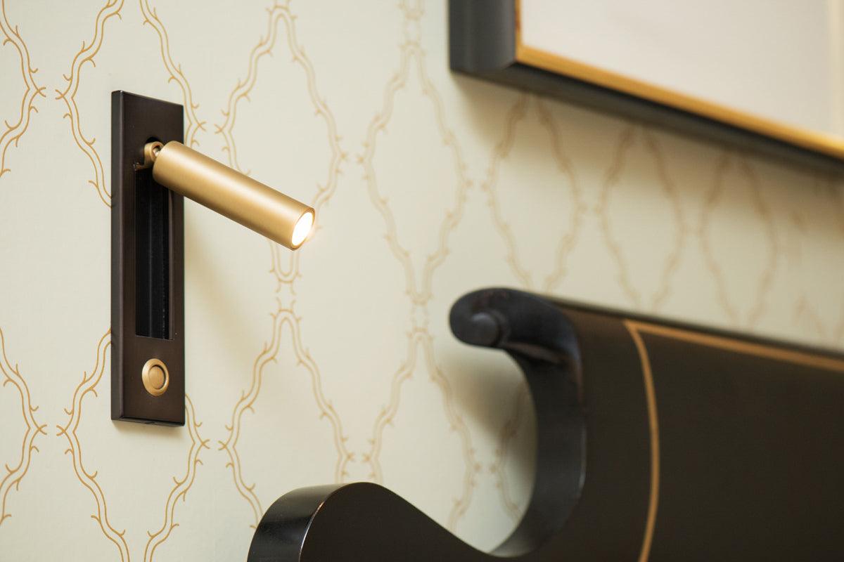 Embedded Bedside Light Fixture-Lighting > Table Lamps-casanuva-casanuva