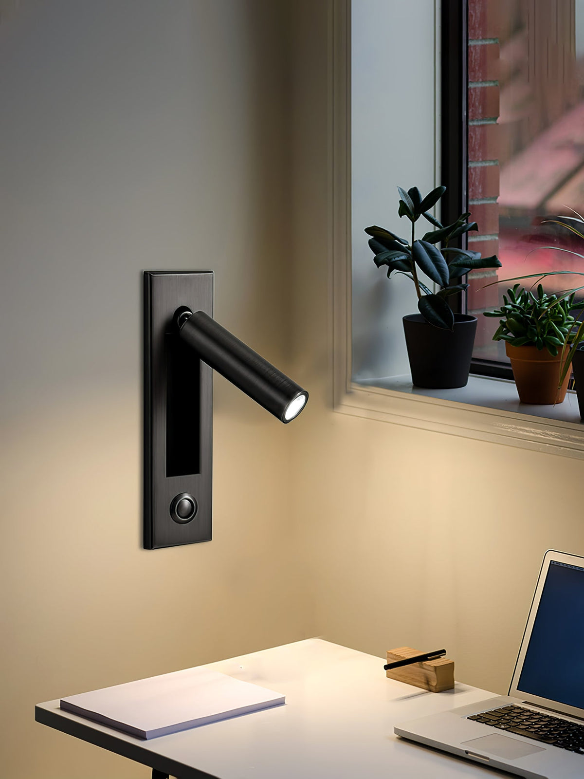 Embedded Bedside Light Fixture-Lighting > Table Lamps-casanuva-casanuva