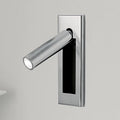 Embedded Bedside Light Fixture-Lighting > Table Lamps-casanuva-5x5cm-Chrome-Warm Light-casanuva