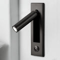 Embedded Bedside Light Fixture-Lighting > Table Lamps-casanuva-5x8cm-Matt Black-Warm Light-casanuva