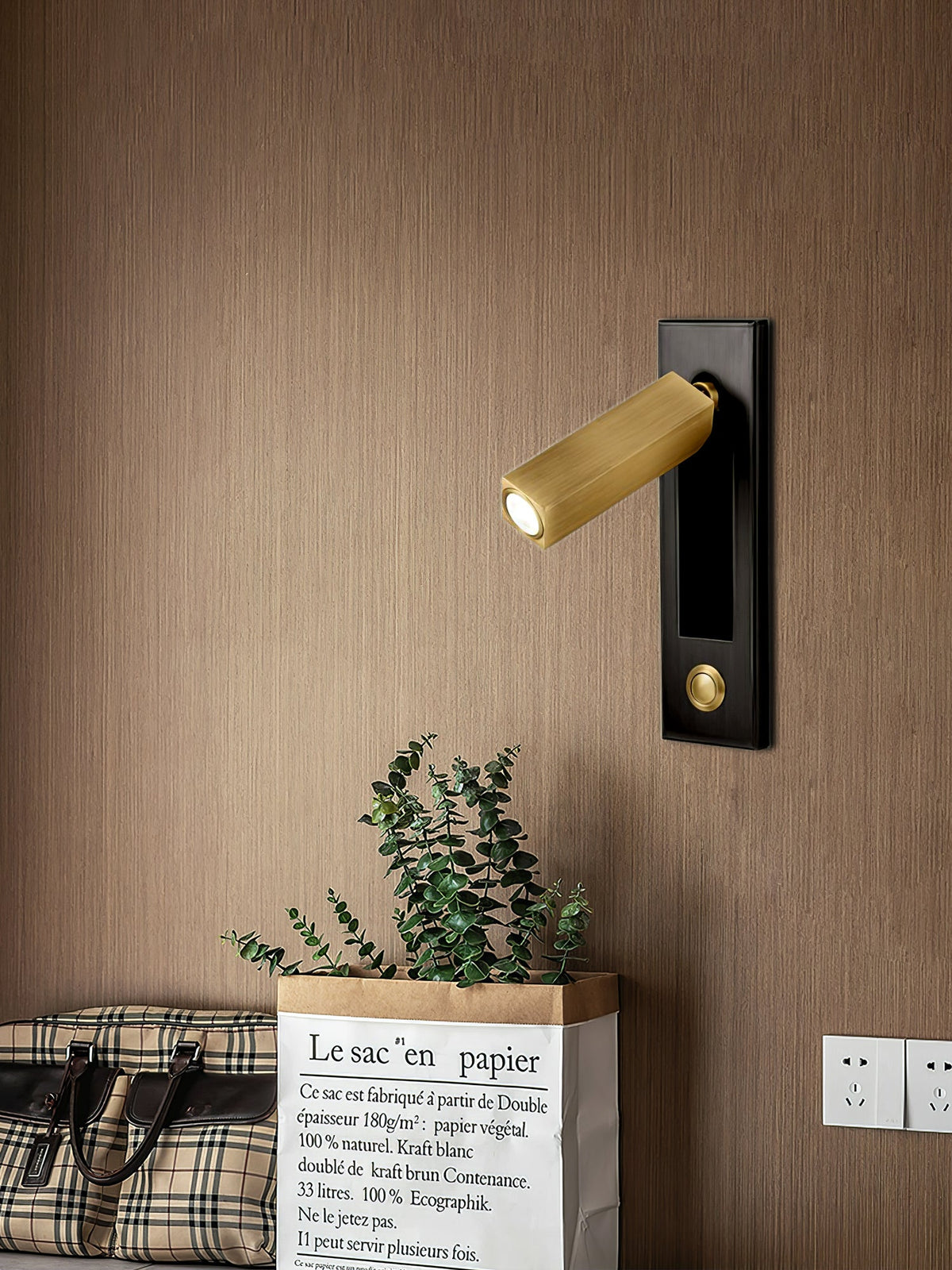 Embedded Bedside Light Fixture-Lighting > Table Lamps-casanuva-casanuva