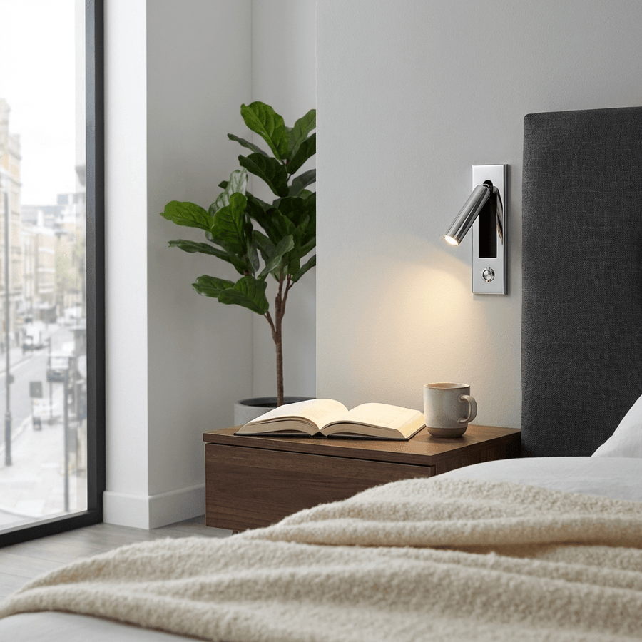 Embedded Bedside Light Fixture-Lighting > Table Lamps-casanuva-casanuva
