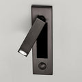 Embedded Bedside Light Fixture-Lighting > Table Lamps-casanuva-Dia 5x8cm-Matt Black-Warm Light-casanuva