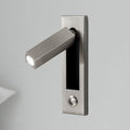 Embedded Bedside Light Fixture-Lighting > Table Lamps-casanuva-Dia 5x8cm-Nickel-Warm Light-casanuva