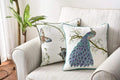Embroidered Decorative Cushion Country Style Soft Fabric-Covers & Textiles > Throw Pillows-casanuva-casanuva