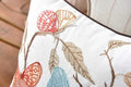 Embroidered Decorative Cushion Country Style Soft Fabric-Covers & Textiles > Throw Pillows-casanuva-casanuva
