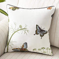 Embroidered Decorative Cushion Country Style Soft Fabric-Covers & Textiles > Throw Pillows-casanuva-D-casanuva