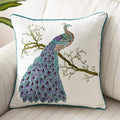 Embroidered Decorative Cushion Country Style Soft Fabric-Covers & Textiles > Throw Pillows-casanuva-E-casanuva