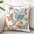 Embroidered Decorative Cushion Country Style Soft Fabric-Covers & Textiles > Throw Pillows-casanuva-G-casanuva