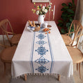 Embroidered Tablecloth Luxe Design-Covers & Textiles > Table Cloths-casanuva-casanuva