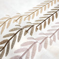 Embroidered Tablecloth with Elegant Leaf Design-Covers & Textiles > Table Cloths-casanuva-casanuva