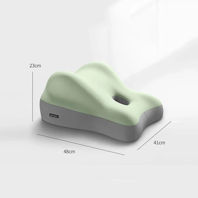 Ergonomic Memory Foam Pillow for Sleep Comfort-Bedding & Bath > Pillowcases-casanuva-Mint Green-casanuva