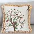 European Style Cushion Cover-Covers & Textiles > Cushion Covers-casanuva-Tree Cream-14"x14"-casanuva