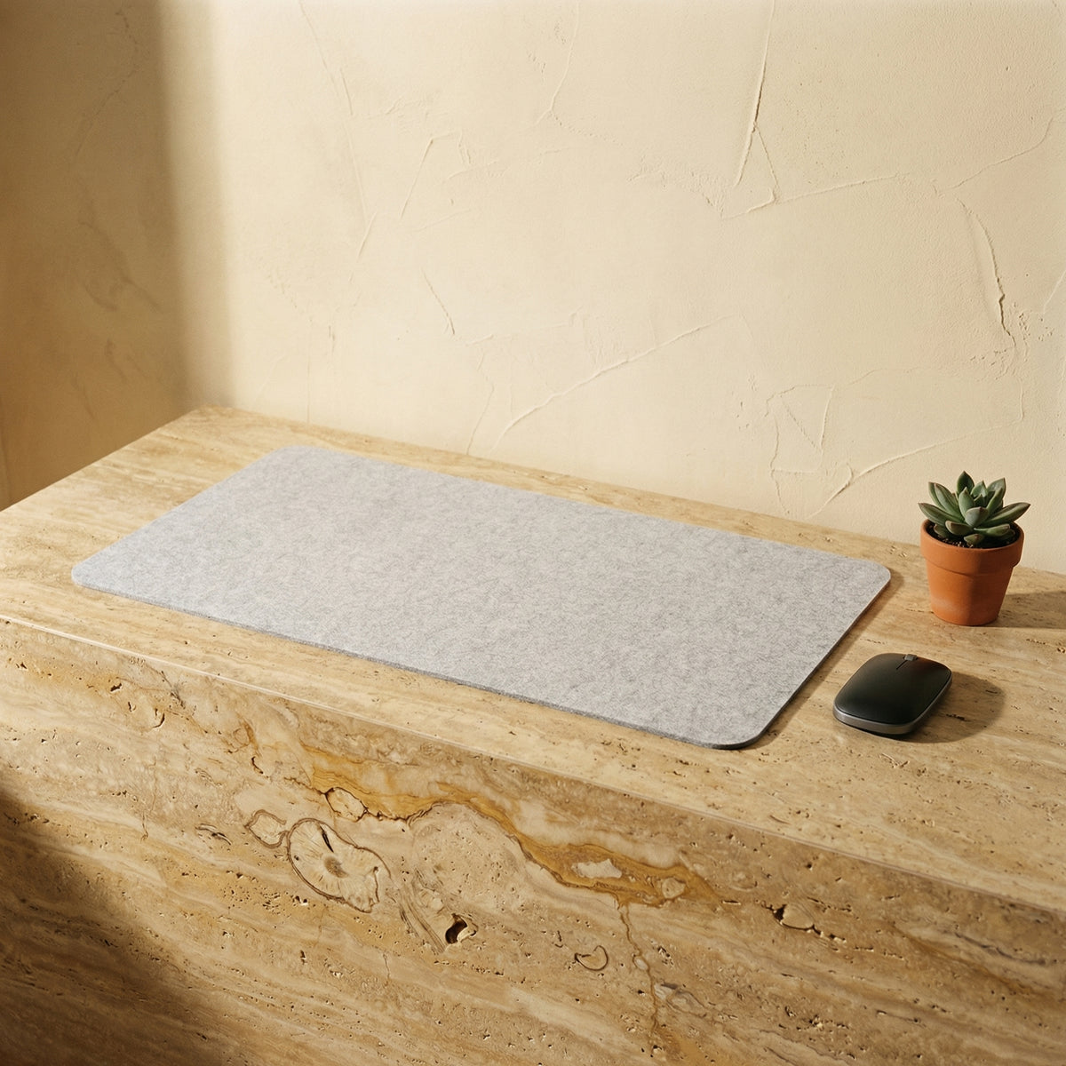 Extra Large Non-Slip Felt Mouse Pad Desk Mat-Home Decor > Decorative Accessories-casanuva-casanuva