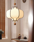 Fabric Lantern Pendant Light-Lighting > Pendant Lights-casanuva-casanuva