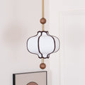 Fabric Lantern Pendant Light-Lighting > Pendant Lights-casanuva-casanuva