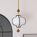Fabric Lantern Pendant Light-Lighting > Pendant Lights-casanuva-casanuva