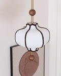Fabric Lantern Pendant Light-Lighting > Pendant Lights-casanuva-casanuva