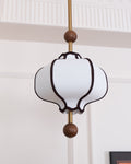 Fabric Lantern Pendant Light-Lighting > Pendant Lights-casanuva-casanuva