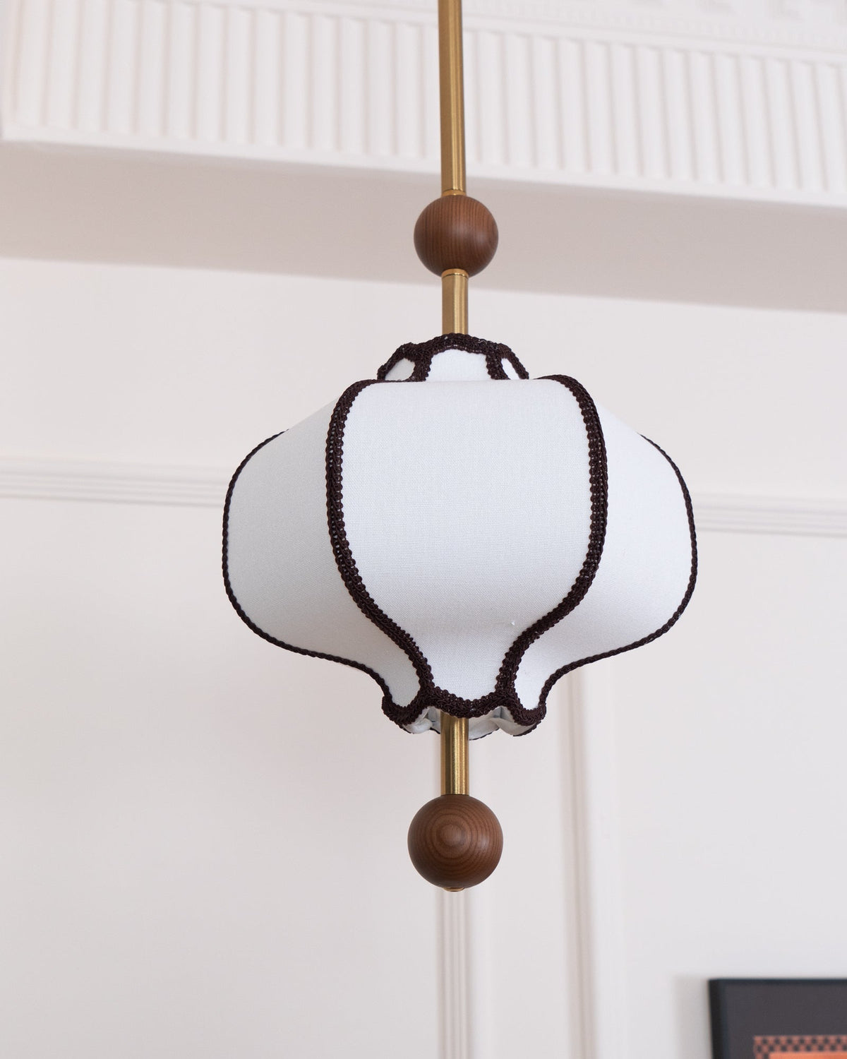 Fabric Lantern Pendant Light-Lighting > Pendant Lights-casanuva-casanuva