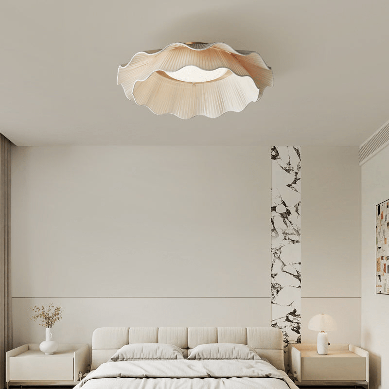 Fabric Wave Ceiling Lamp-Lighting > Ceiling Lights-casanuva-casanuva