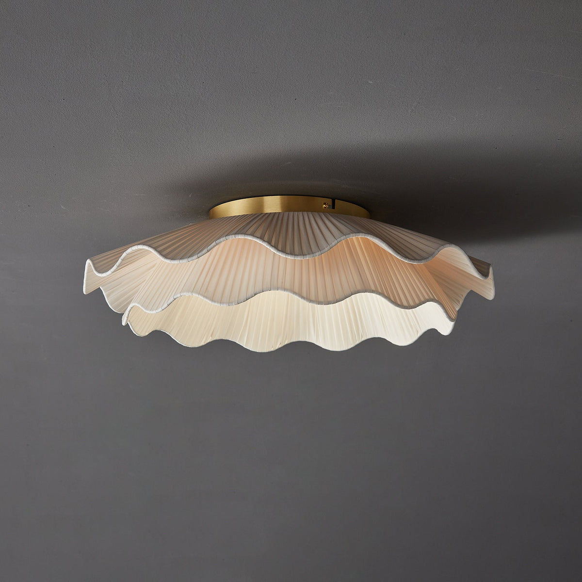 Fabric Wave Ceiling Lamp-Lighting > Ceiling Lights-casanuva-casanuva