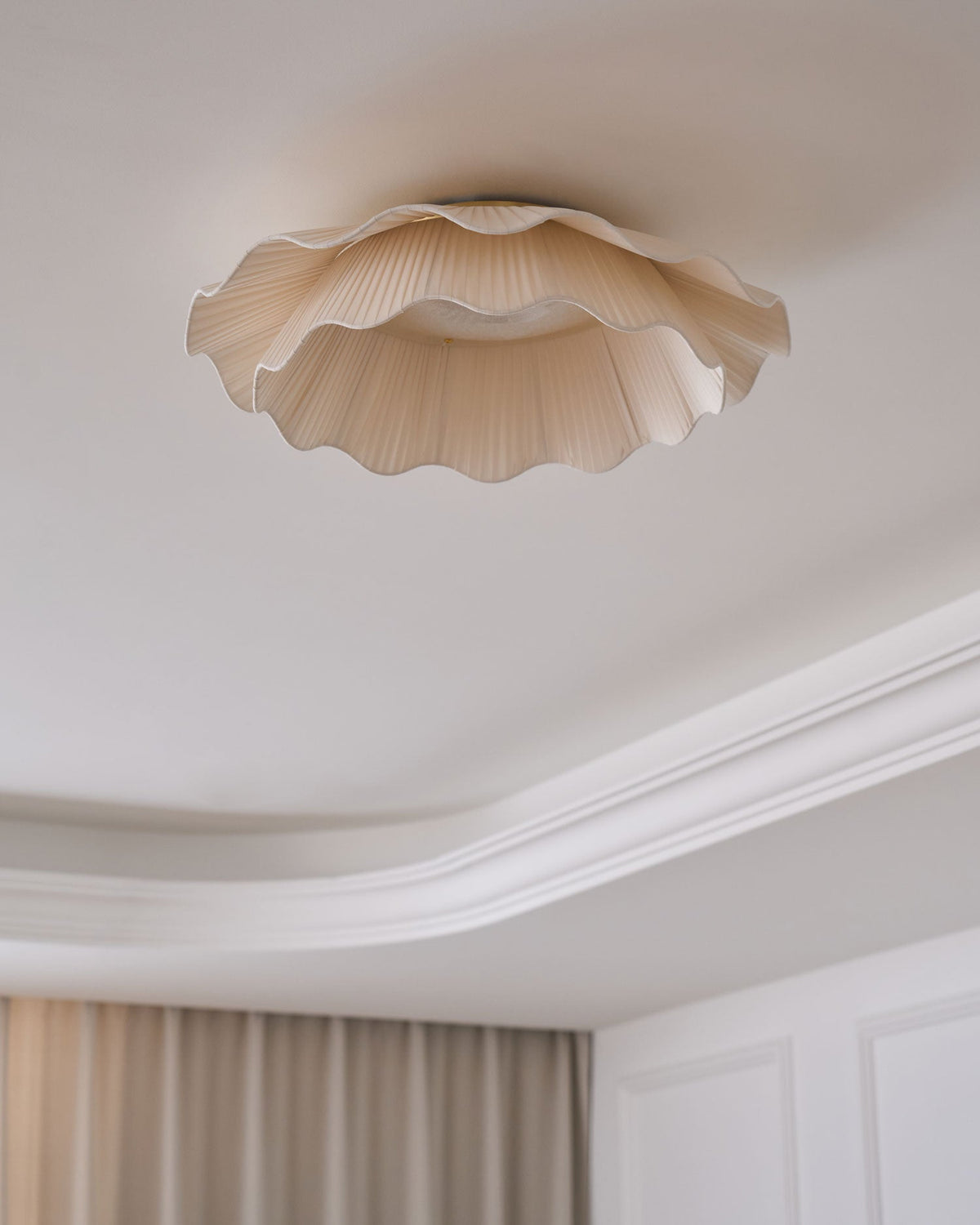 Fabric Wave Ceiling Lamp-Lighting > Ceiling Lights-casanuva-casanuva