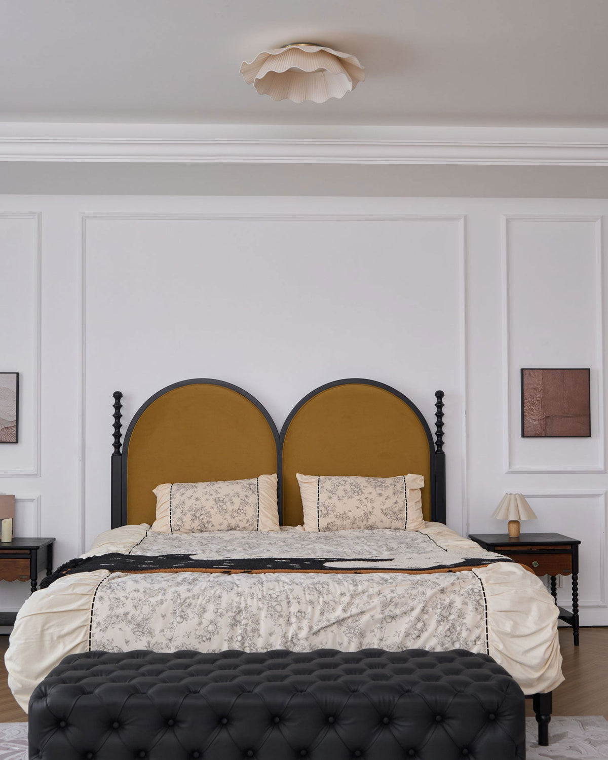 Fabric Wave Ceiling Lamp-Lighting > Ceiling Lights-casanuva-casanuva