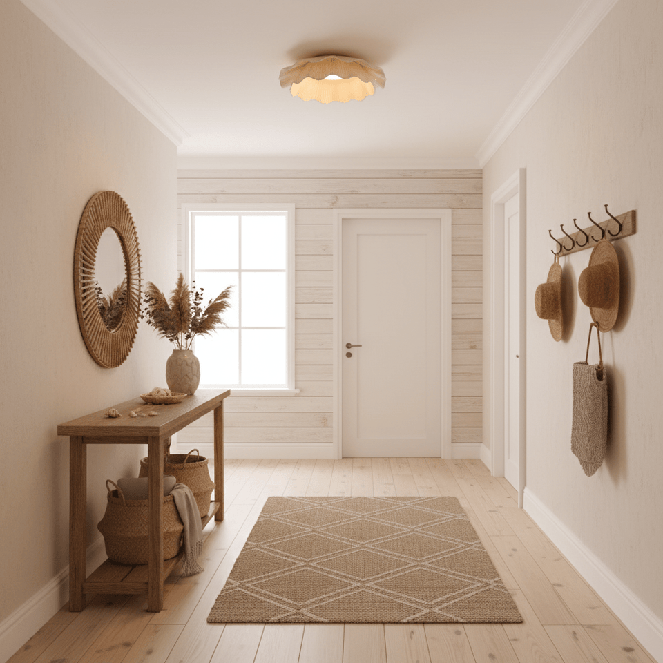 Fabric Wave Ceiling Lamp-Lighting > Ceiling Lights-casanuva-casanuva