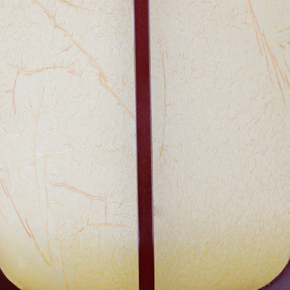 Faux Sheepskin Wooden Lantern Pendant Light 1-Light-Lighting > Pendant Lights-casanuva-casanuva